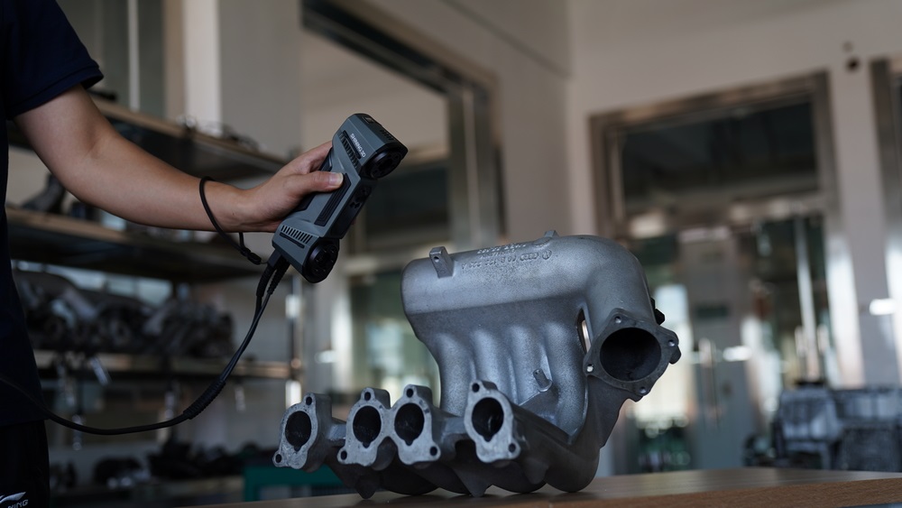 Shining 3D scanner - Scanning of various types of materials